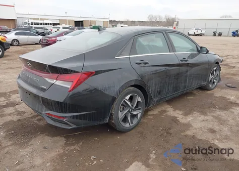 2022 Hyundai Elantra Limited z USA, uszkodzony, nr VIN 5NPLP4AG4NH059610